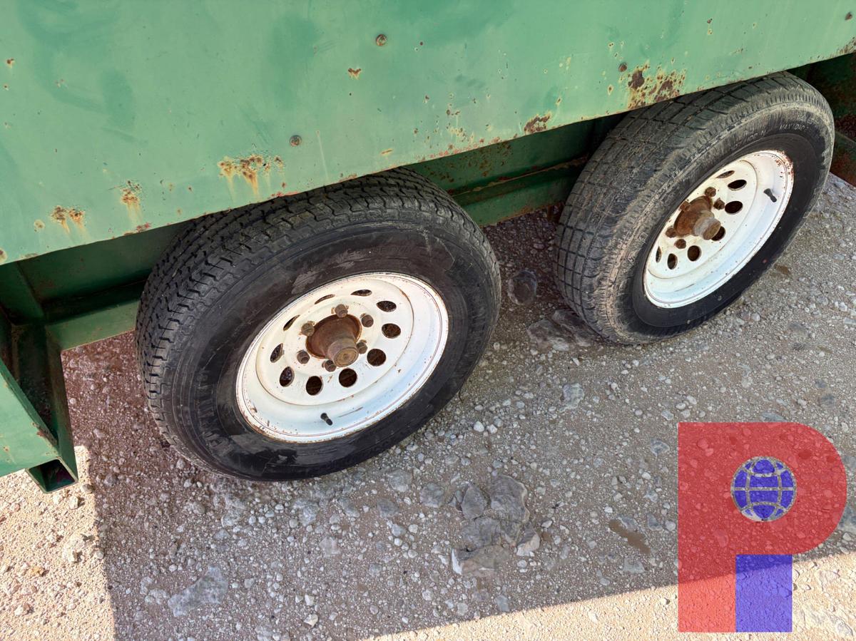 Used SHOPBUILT 10’ X 7’ T/A BUMPER PULL DOGHOUSE TRAILER