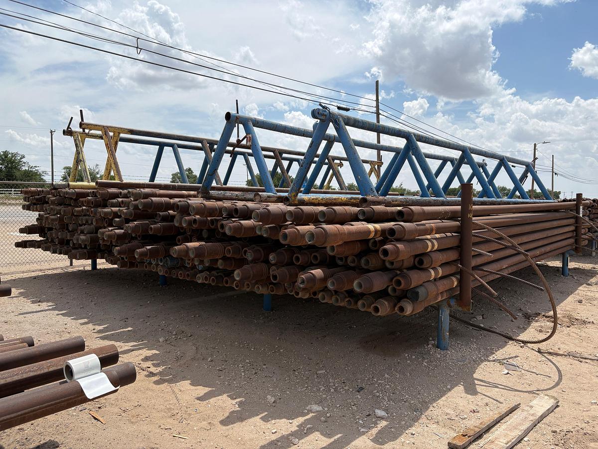 Used (60 JTS) of 4-1/2” S-135 drill pipe w/ 4” IF connections