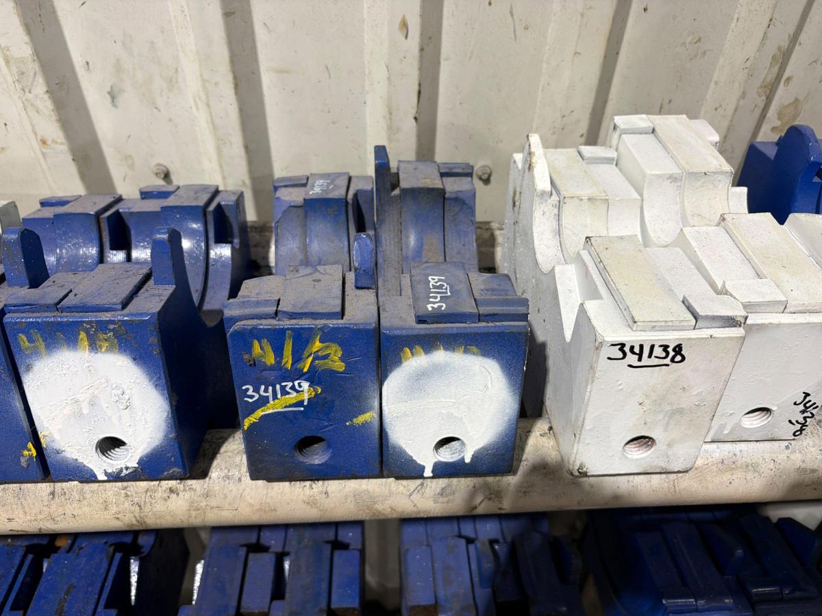 Used SET OF (2) 4-1/2” REEDY BOP PIPE RAMS