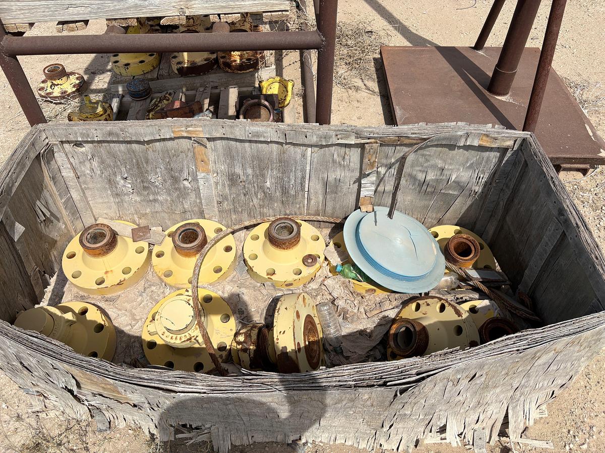 Used (8 pallets) w/ assorted flanges, 2-1/16” 10k gate valves, & (1) generac gp5500 generator