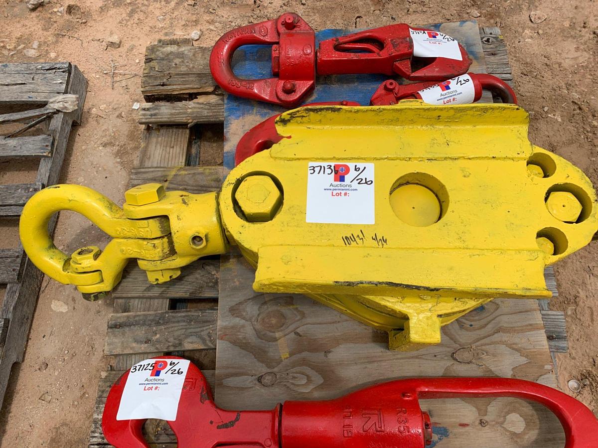 Used 15in Sheave Block w/ Clevis
