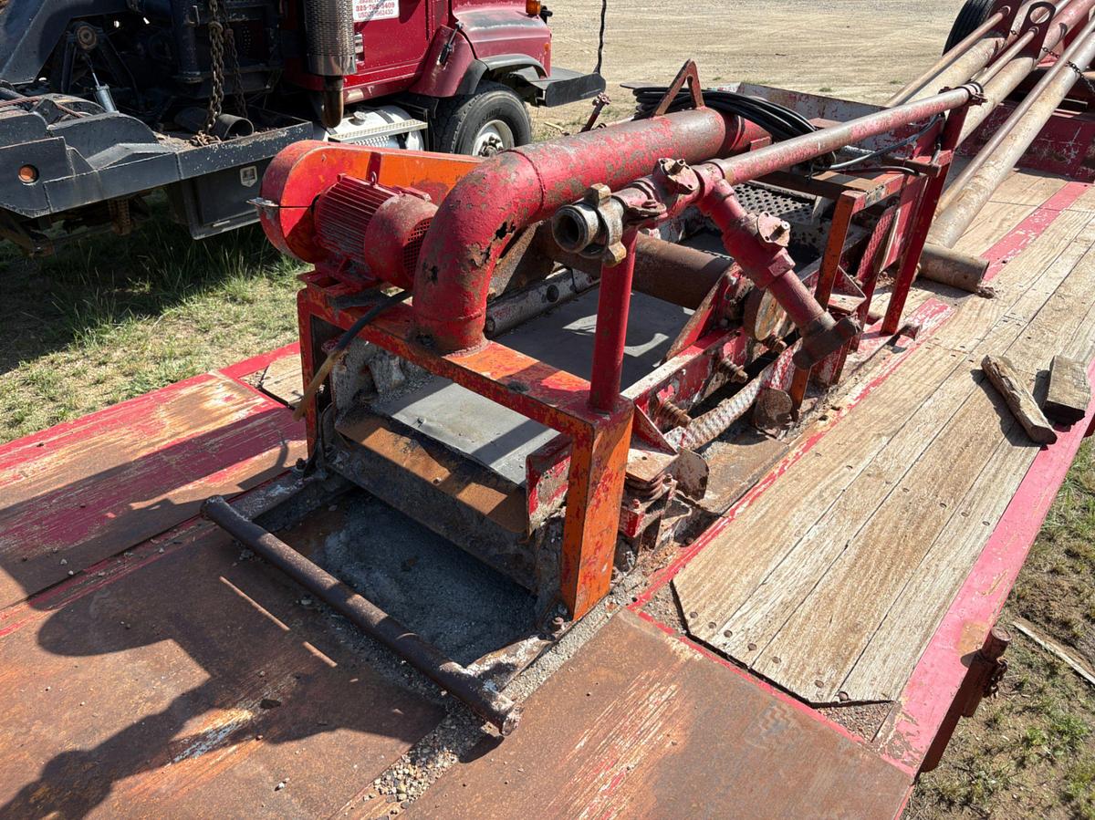 Used 9’ x 42” shale shaker