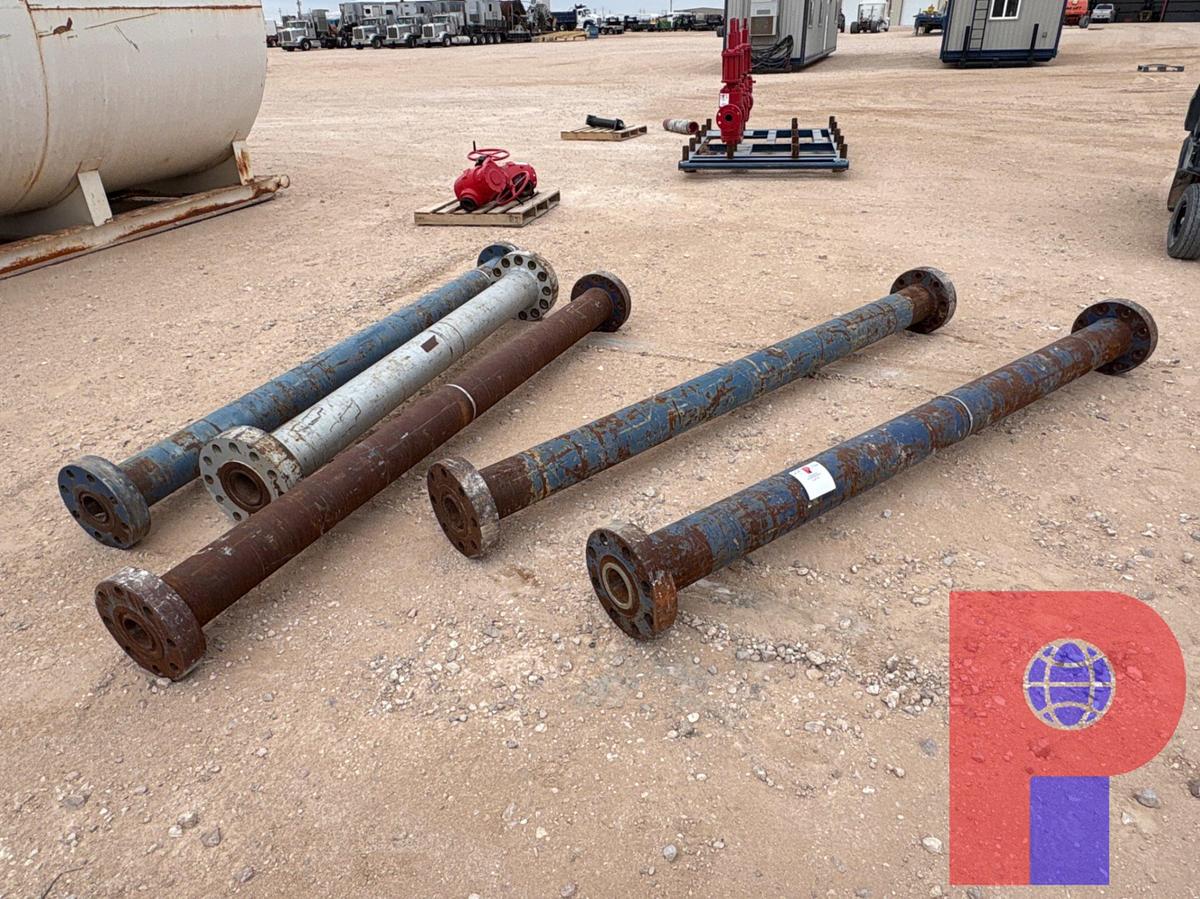 Used (4) 4-1/16” X 10’ 15K WP SPOOLS & (1) 5-1/16” X 8’ 15K WP SPOOL