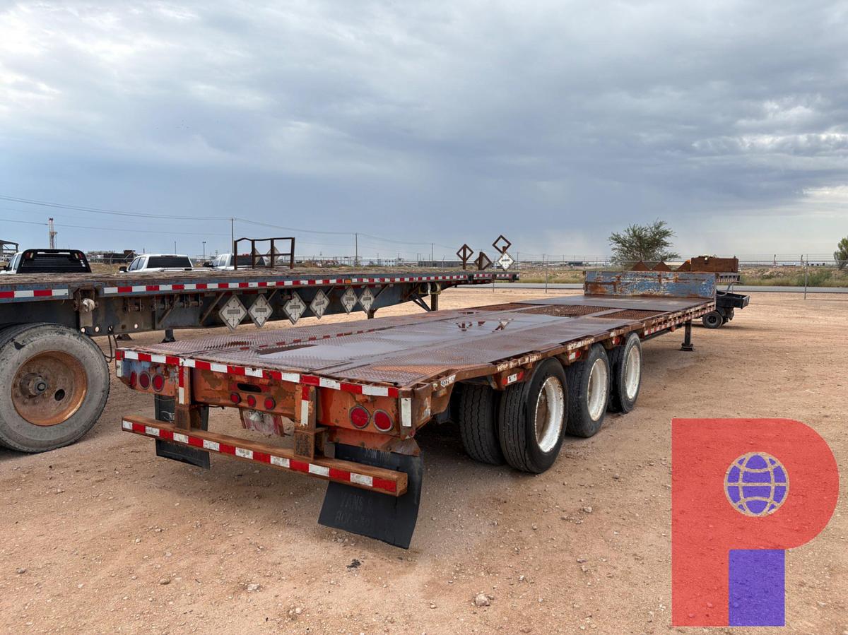 Used 1989 GREAT DANE 45’ X 8’ 3-AXLE STEP DECK TRAILER