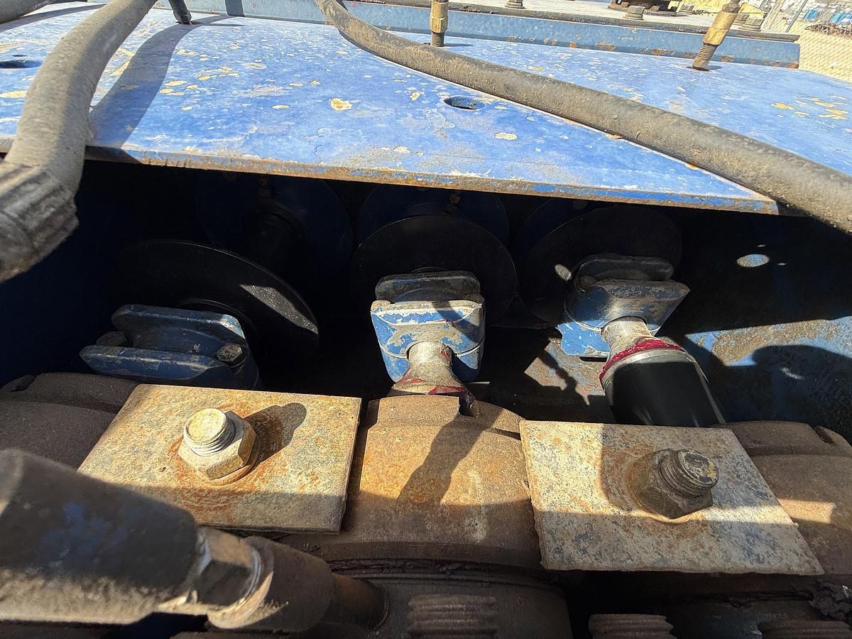 Used 2018 KERR T60 10K WP TRIPLEX WELL SERVICE PUMP P/B CATERPILLAR C18 630-HP, SKIDDED