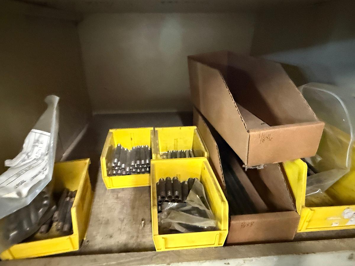 Used SECTION OF (300+) MOSTLY HEAVY WALL 1/4” THRU 2” OD PIPE NIPPLES