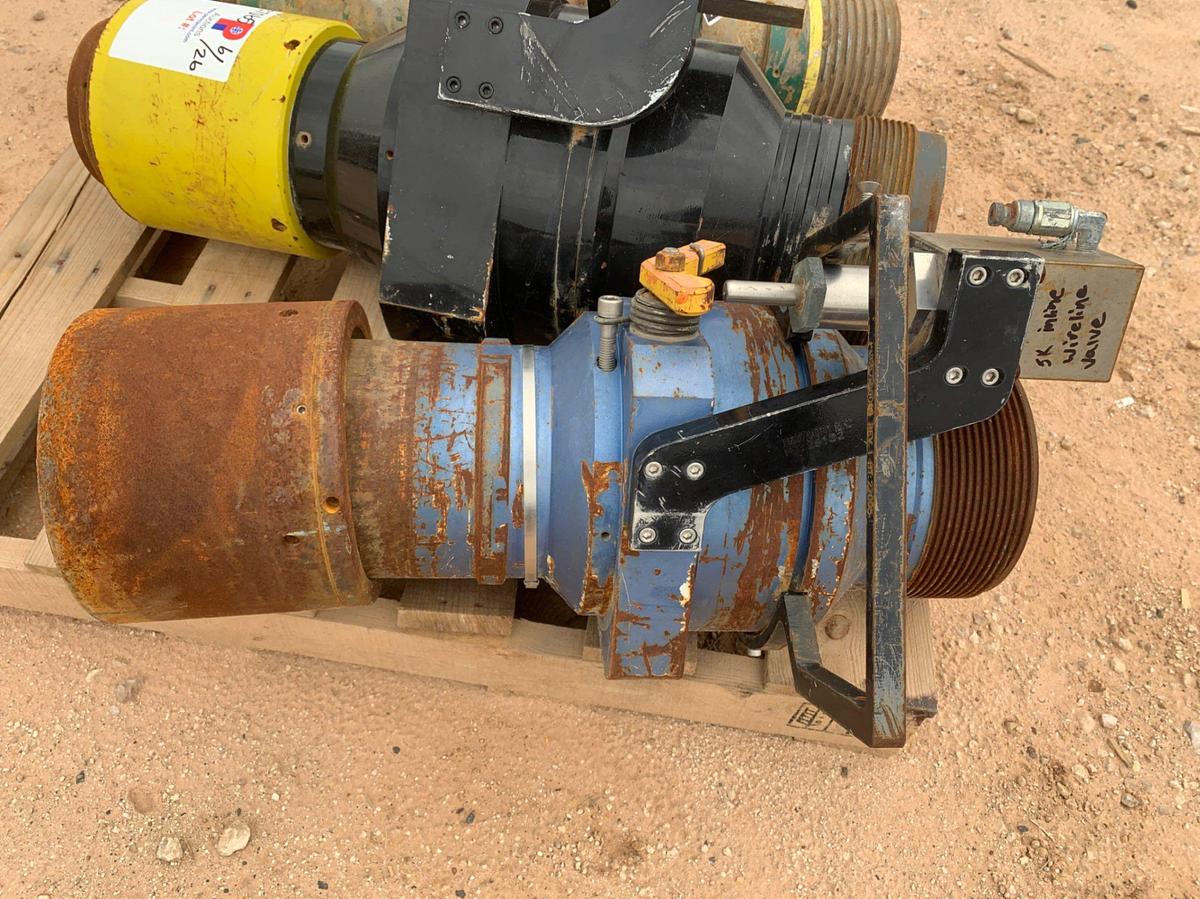 Used Pallet of 5k In-line Wireline Valve w/Bowen Connections