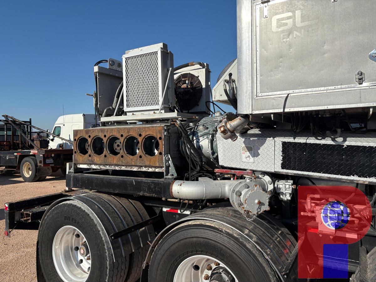 Used 2012 CRYOGENIC VESSEL ALTERNATIVES 3-AXLE 15K 2,000 HP DOUBLE PUMPER TRAILER