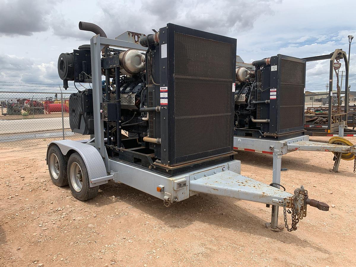 Used 2019 RWN PUMP & FABRICATION  PIONEER 6 X 8 WATER TRANSFER PUMP TRAILER