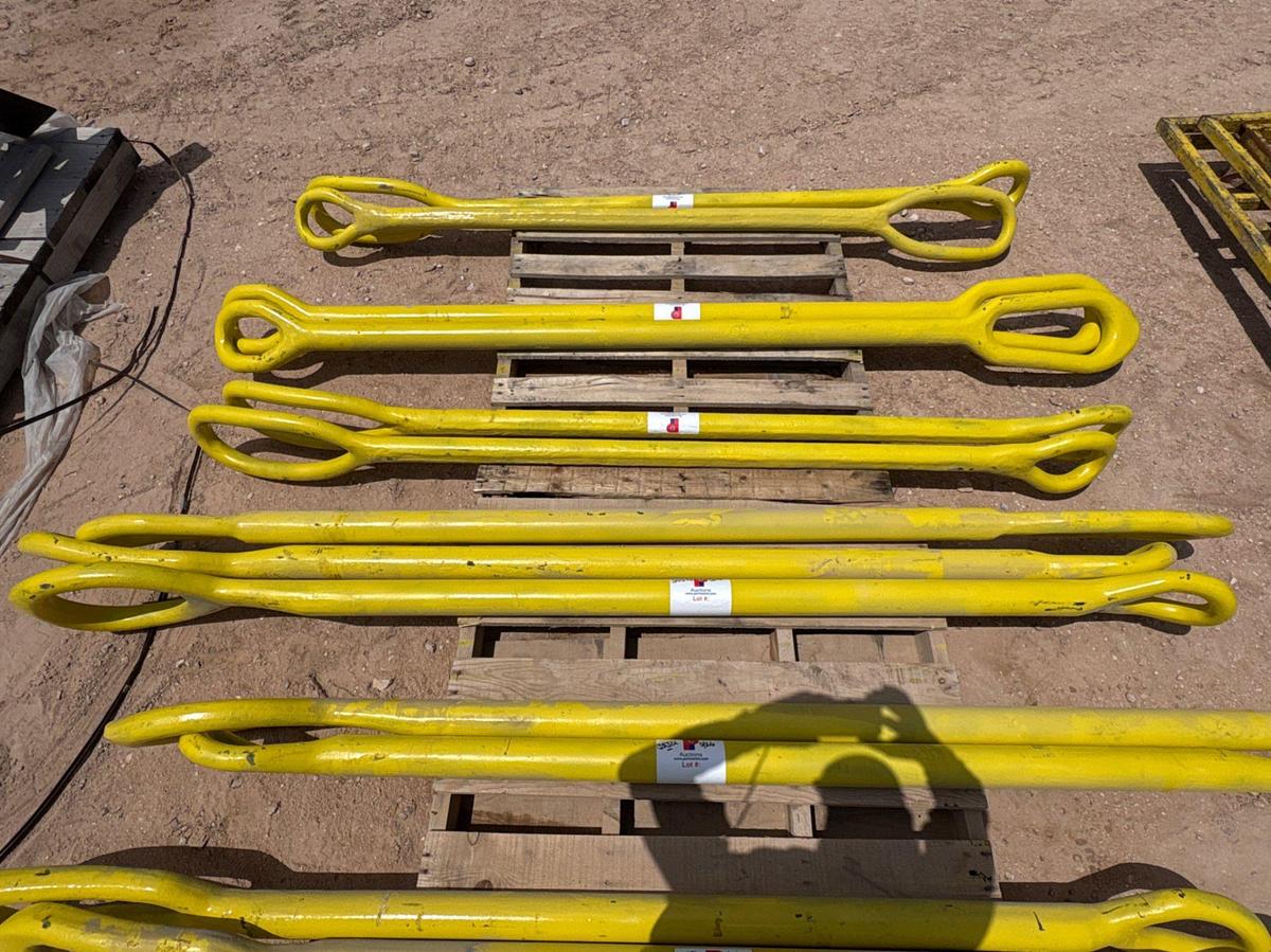 Used (3) 2” x 96” elevator links
