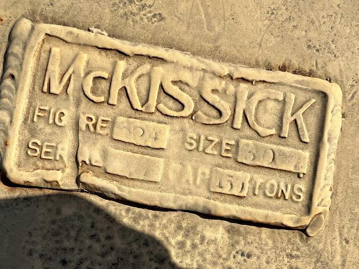 Used MCKISSICK 150 TON BLOCK