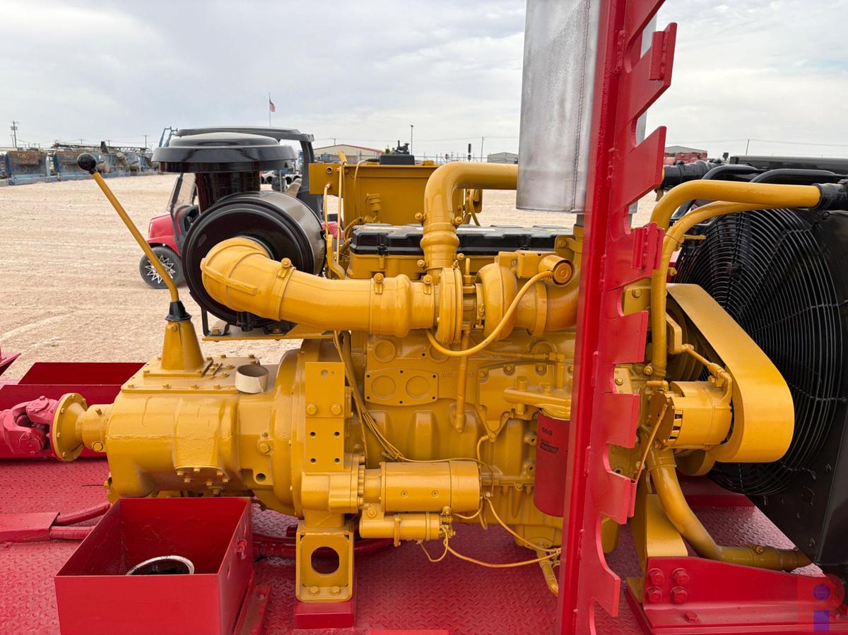 Used GARDNER DENVER PAH TRIPLEX PUMP UNIT, SKIDDED