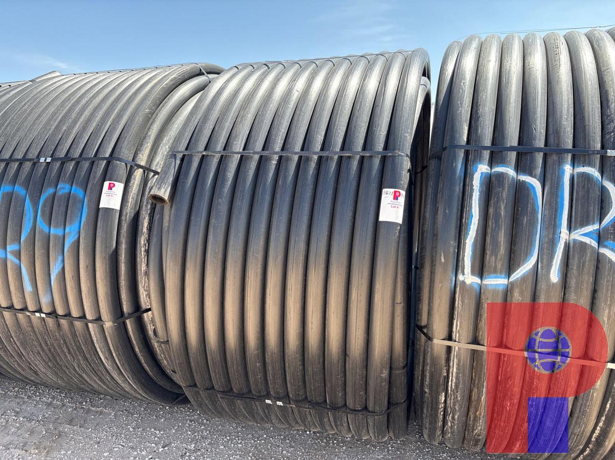 Used 1,000 FOOT ROLL OF 3" IPS SDR9 POLY PIPE