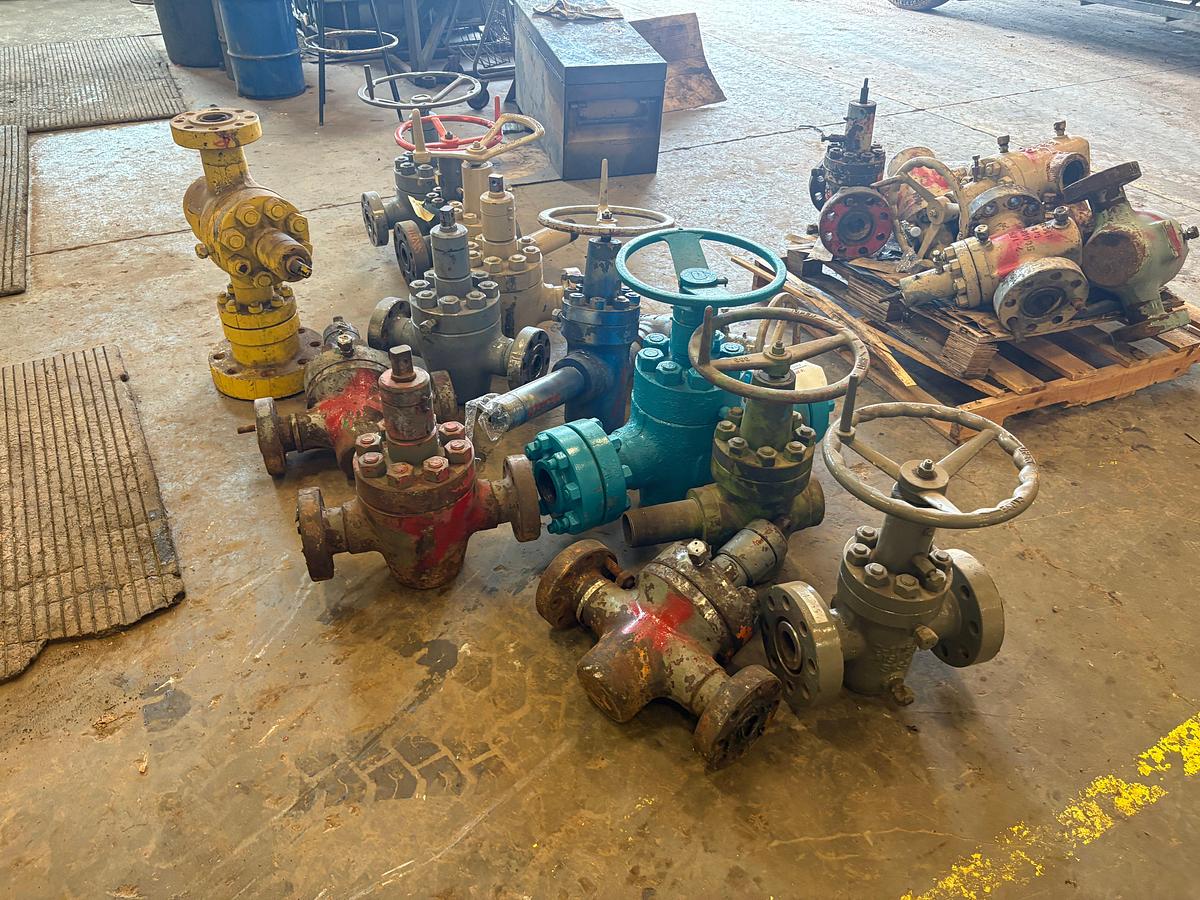 Used (13) 2-9/16” 5k gate valves