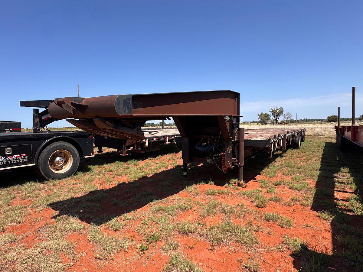 Used 40' OILFIELD STEP DECK TRAILER
