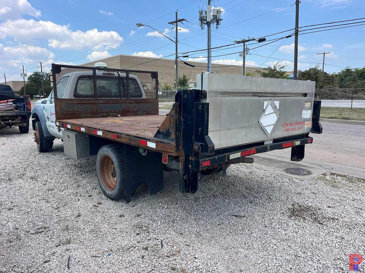 Used 2011 FORD F-550 XL SUPER DUTY FLATBED PICKUP (INOP)