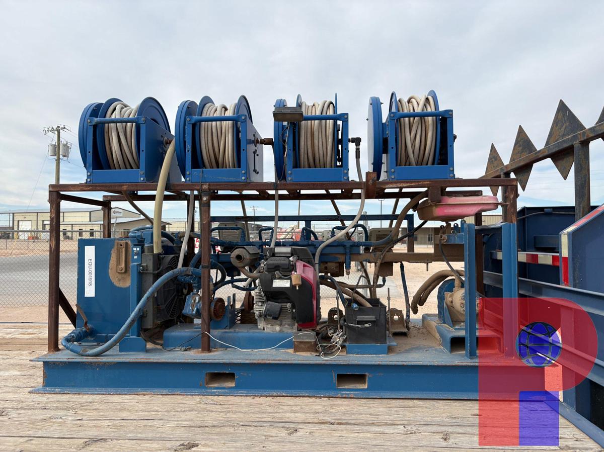 Used 2012 PARKER TRAILERS 20’ X 102” T/A GOOSENECK TRAILER W/FLUID PUMP SKID