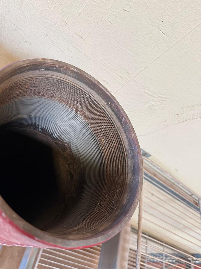 Used 7” 8 RD X 5.2’L EXTENSION PIPE W/ COLLARS