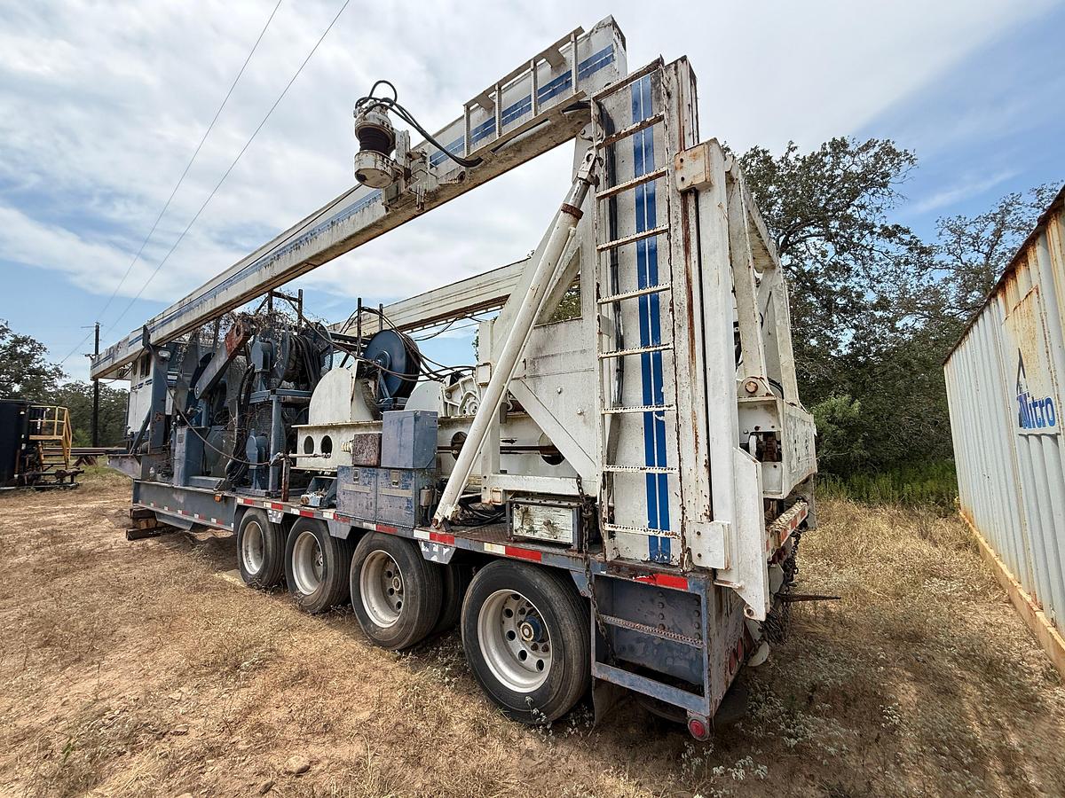 Used 2003 HYDRA RIG MOD:CE027556 4-AXLE COILED TUBING TRAILER