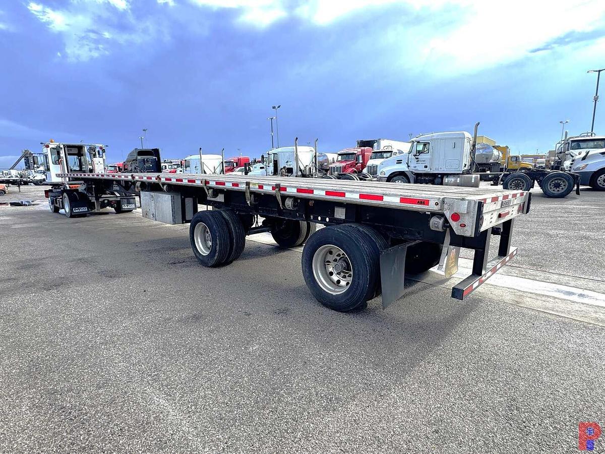 Used 2019 FONTAINE INFINITY 53’ X 102” ADJ. SPREAD AXLE COMBO FLATBED TRAILER