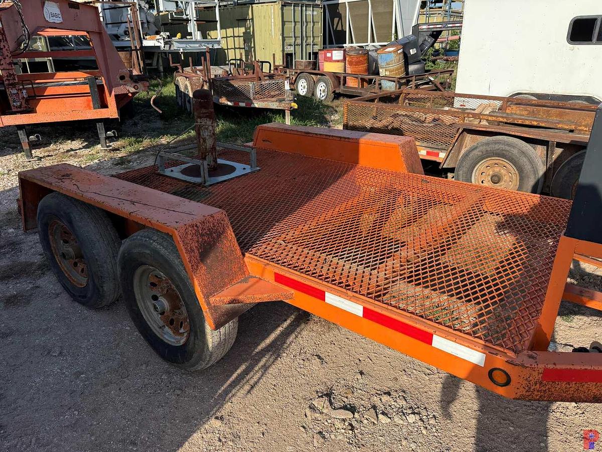 Used SHOP BUILT 10’ T/A BUMPER PULL BOP TRAILER