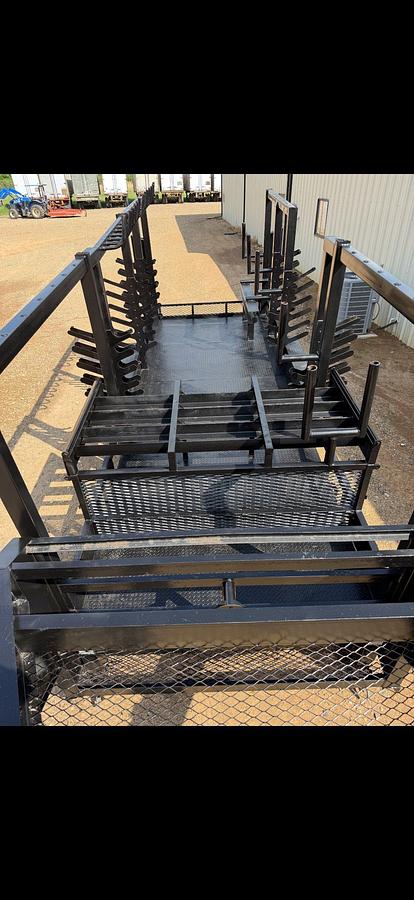 Used 2018 NWT HOLDINGS LONESTAR 20' T/A MONORAIL GOOSENECK TRAILER