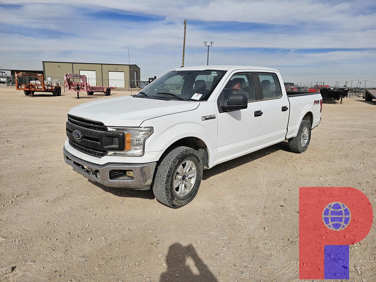 Used 2018 FORD F-150 CREW CAB PICKUP TRUCK, 4X4