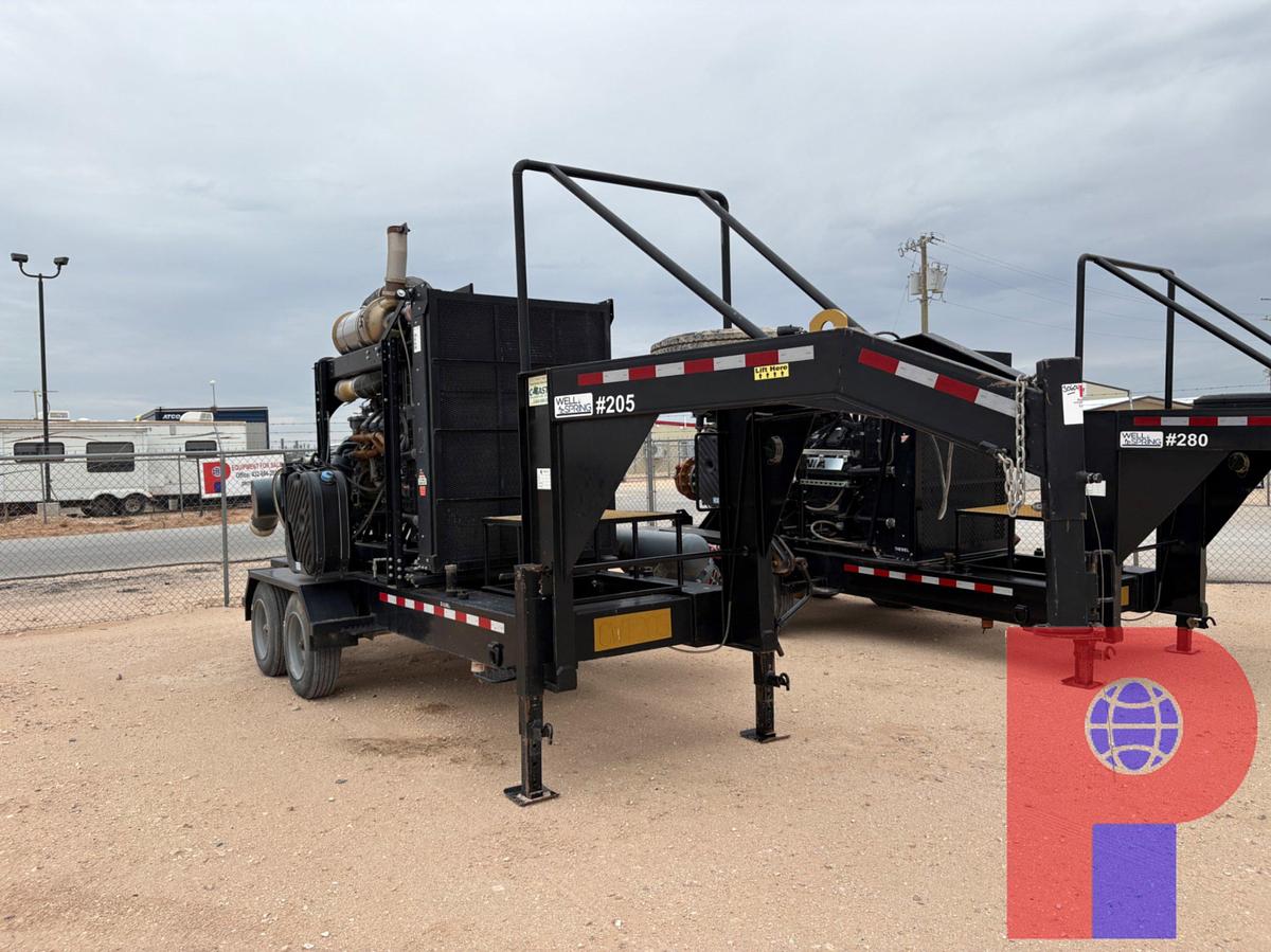 Used 2022 COASTAL T/A GOOSENECK WATER TRANSFER PUMP TRAILER