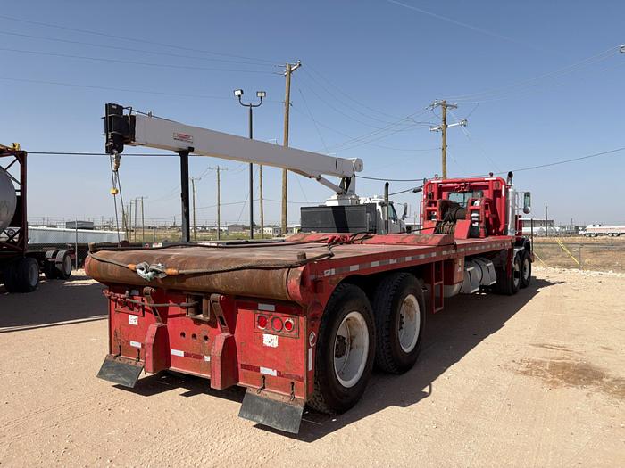 Used 2002 PETERBILT 357 TANDEM STEER RIG UP WINCH TRUCK
