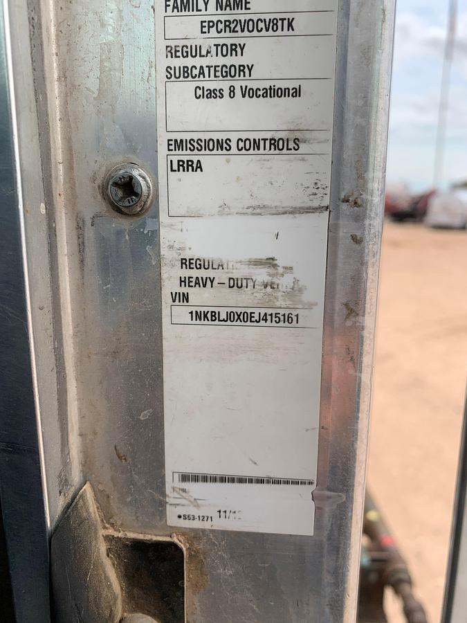 Used 2014 KENWORTH T4 SERIES T/A DAYCAB CHEMICAL TREATER TRUCK