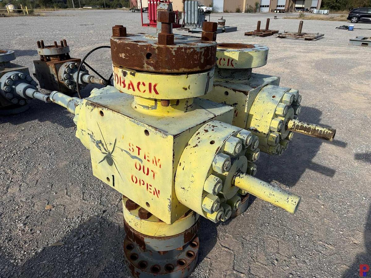 Used (2 X $) 7-1/16” 10K WP MANUAL FRAC VALVES