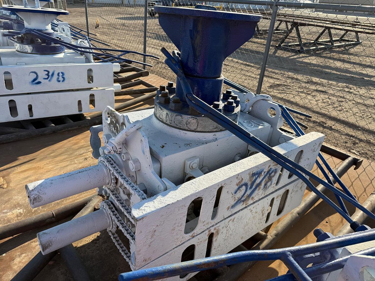 Used 6” REEDY 3M 2-7/8 DBL MANUAL BLOWOUT PREVENTER, CHARTED