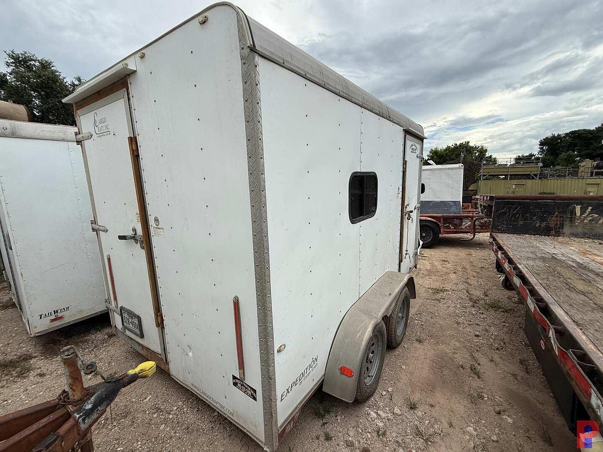 Used 2018 CARGO CRAFT 12’ T/A BUMPER PULL CREW / DOGHOUSE TRAILER