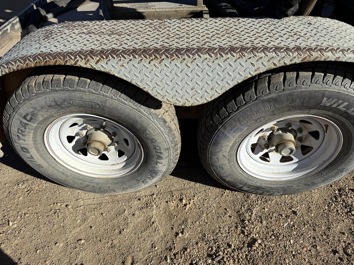 Used 10’ T/A 2-STATION BUMPER PULL ACCUMULATOR TRAILER