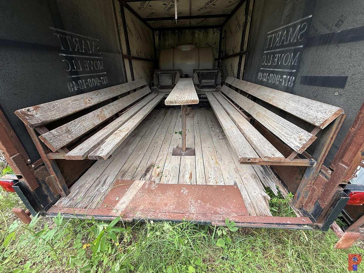 Used 2012 MAXEY WELDING 16’ T/A BUMPER PULL COOL DOWN TRAILER