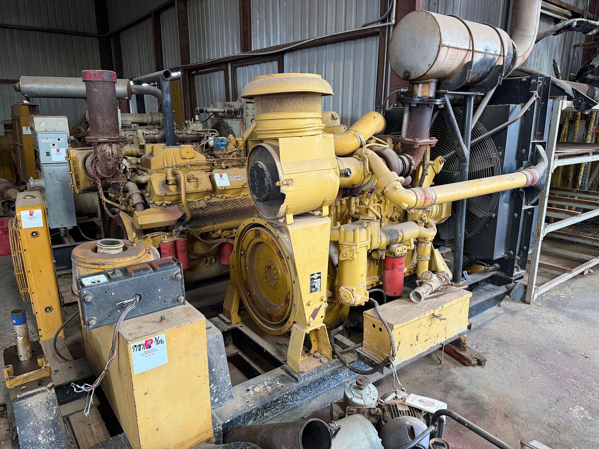 Used (2009 REBUILT) CATERPILLAR C-15 POWER UNIT, SKIDDED