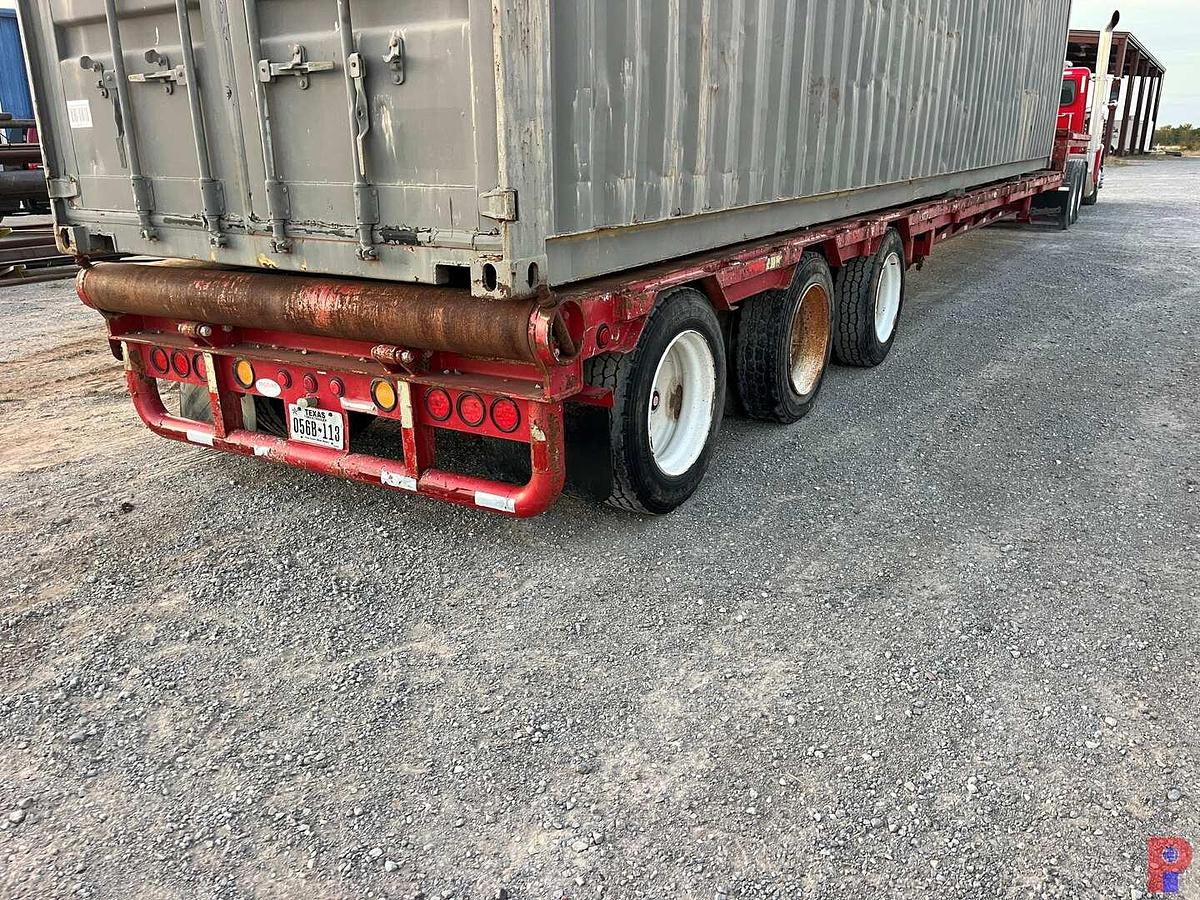 Used 2014 BLACKSTONE  53’ TRI-AXLE OILFIELD STEP DECK TRAILER W/ RTB