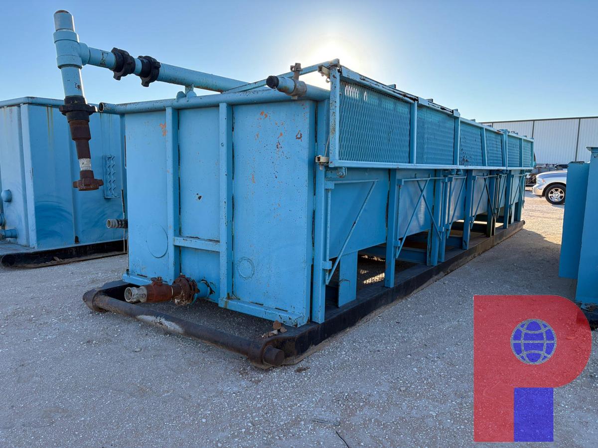 Used 30’ X 7’ X 5.5’ OPEN TOP FLUID TANK