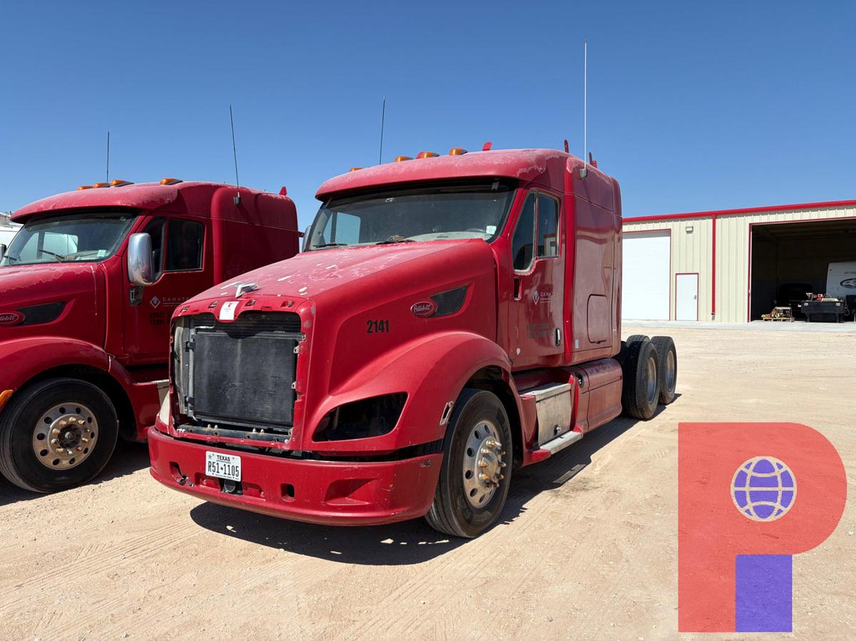 Used 2012 PETERBILT 587 T/A SLEEPER HAUL TRUCK