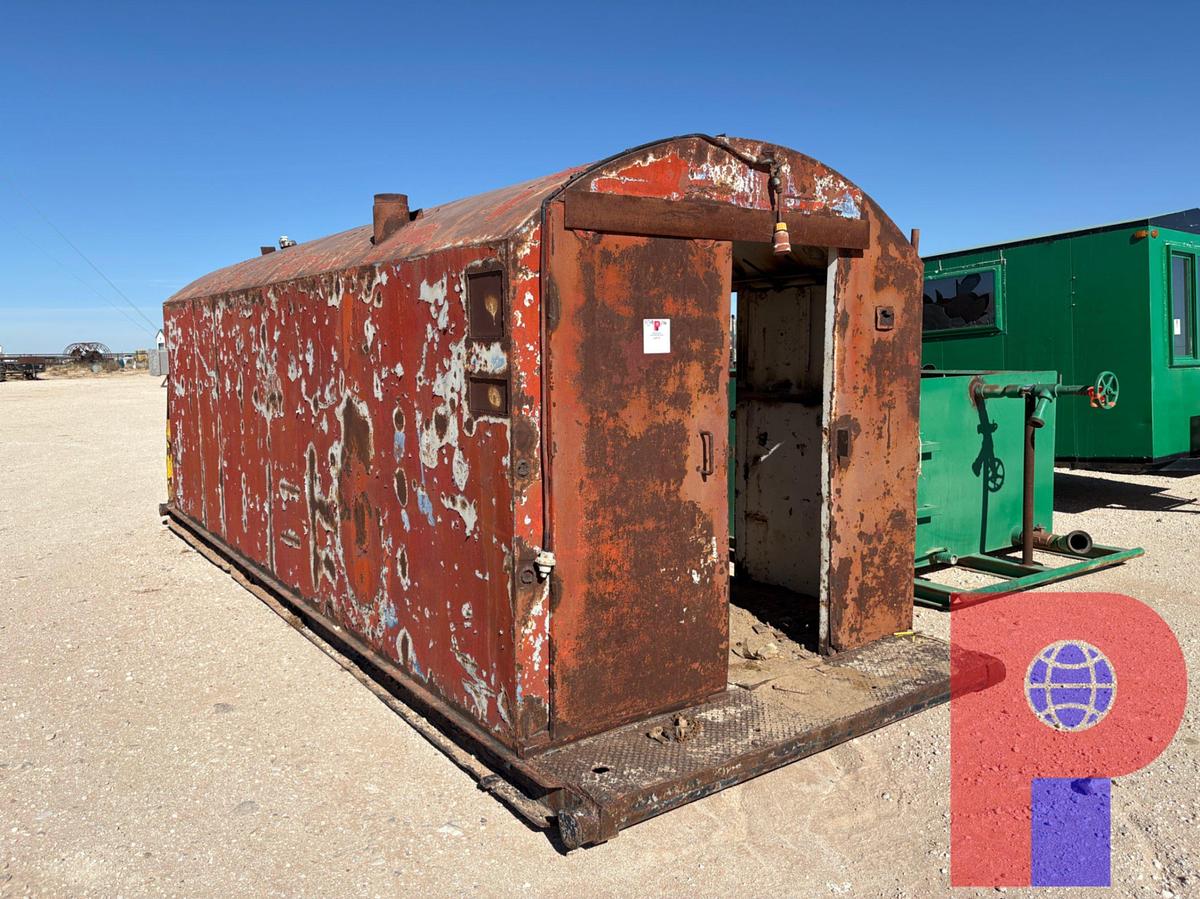 Used 23’ X 8’ SKIDDED DOGHOUSE/TOOL STORAGE BUILDING