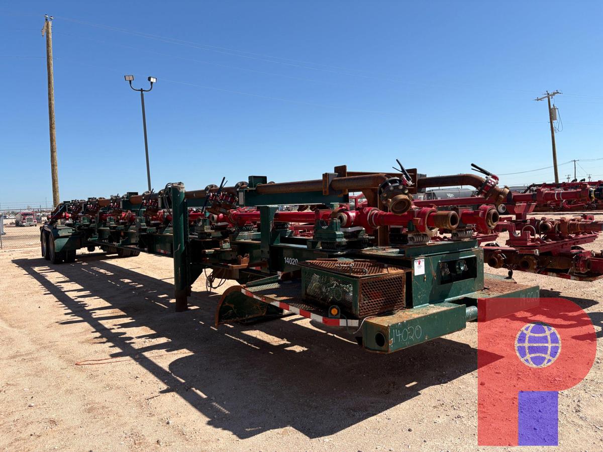 Used 53’ T/A 12-ARM FRAC MISSLE/ MANIFOLD TRAILER