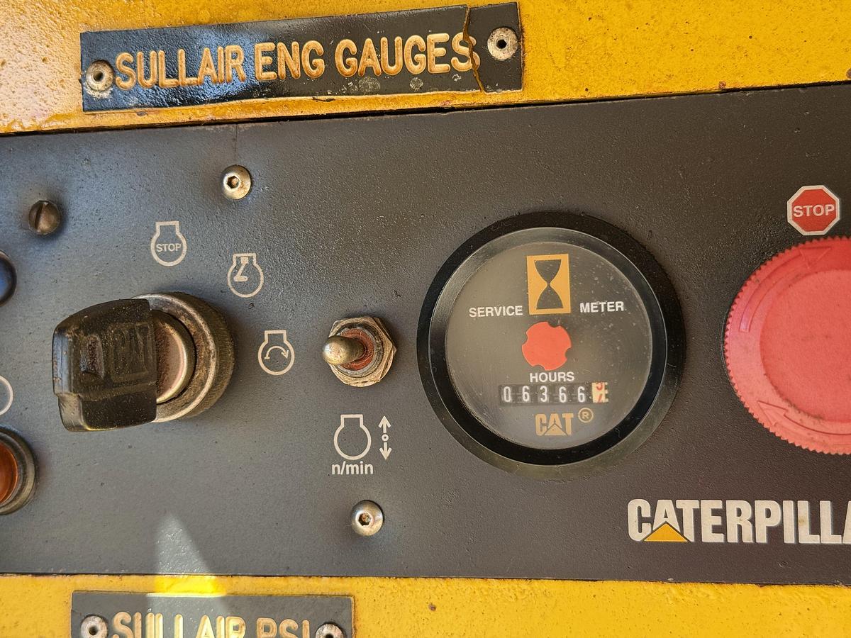 Used 2006 AIR FOAM UNIT P/B (3) CATERPILLAR ENGINES MTD ON PRECISION PUMP & COMPRESSOR T/A DROP DECK TRAILER