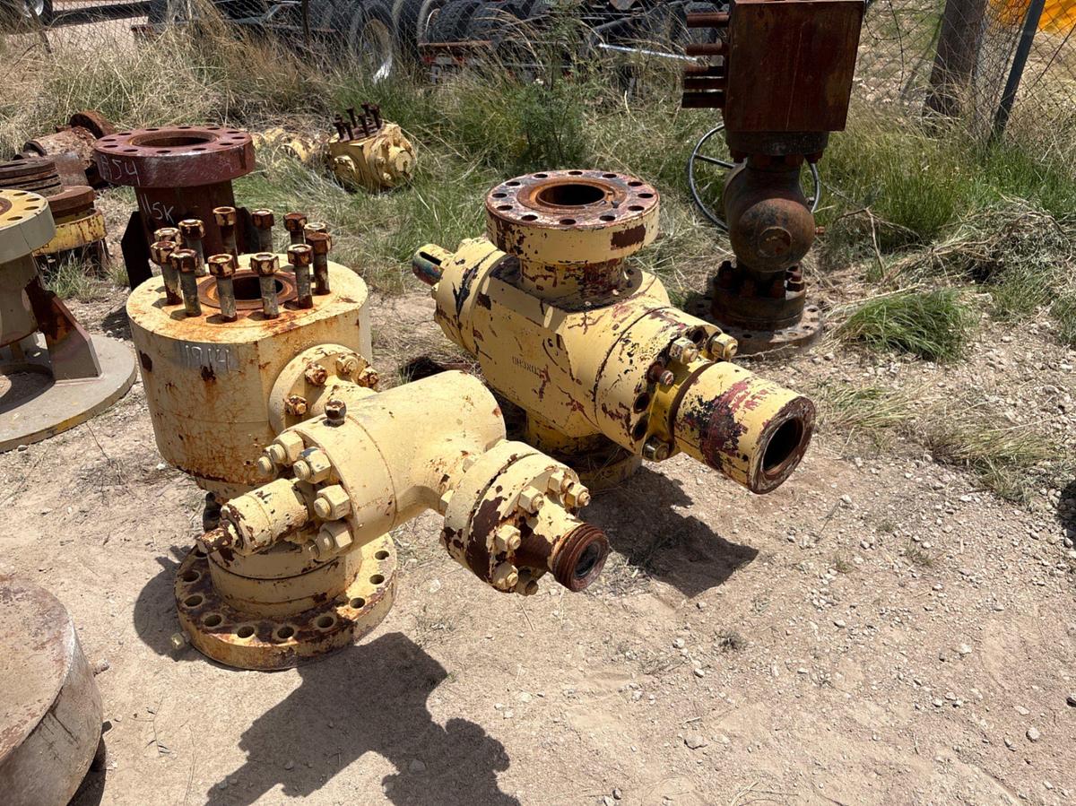 Used (2) 5-1/8” 5K GATE VALVES (1) 7-1/16” GATE VALVE & (2) FLUID CROSSES