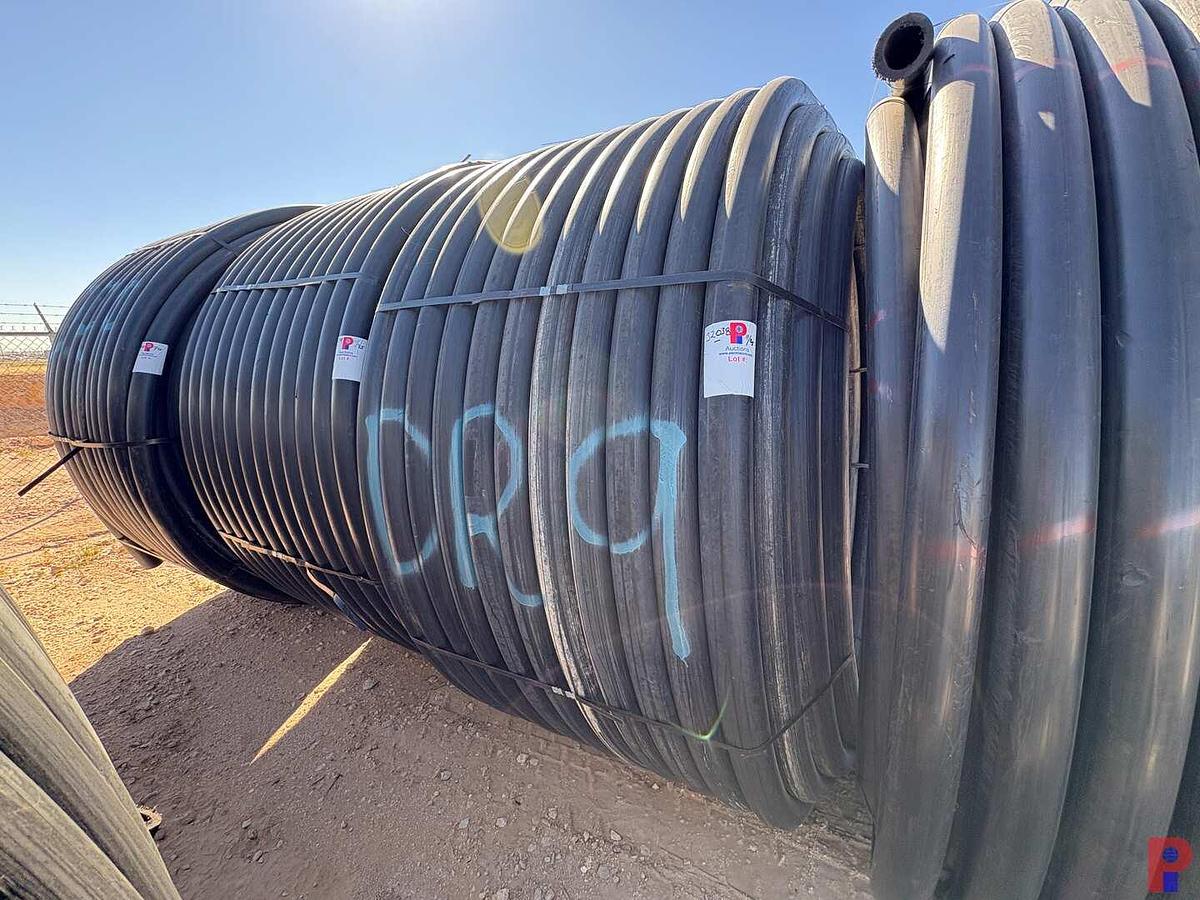 Used 1,000 FOOT ROLL OF 3” IPS DR9 POLY PIPE