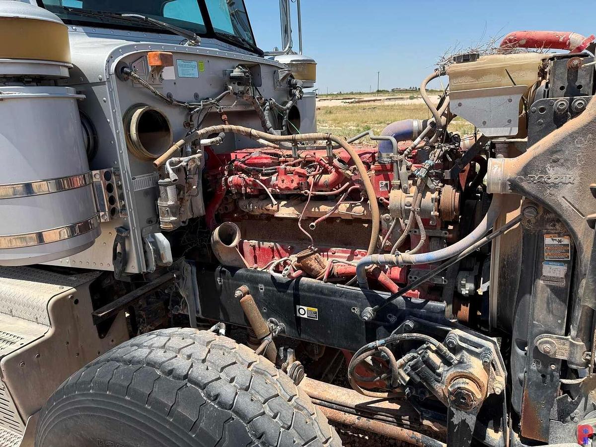 Used 2013 PETERBILT 367 QUAD AXLE COIL TUBING HAUL TRUCK (INOPERABLE)