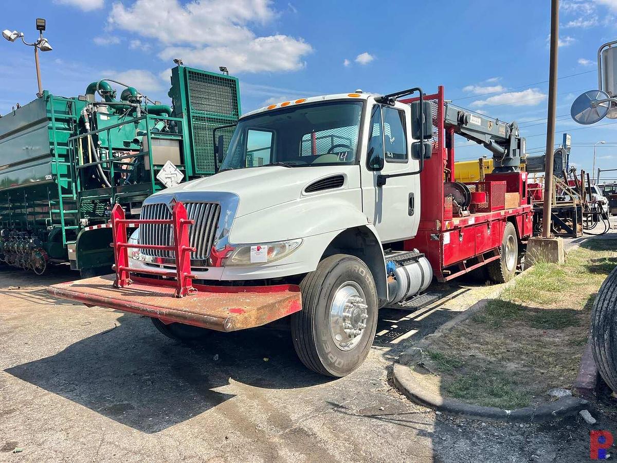 Used 2019 INTERNATIONAL DURASTAR 4300 VENTURO H50KX FLATBED SERVICE TRUCK