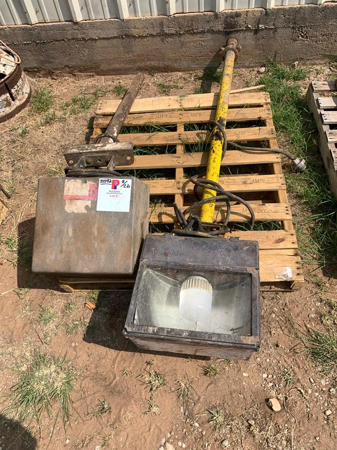 Used (7) Pallets of Cam Parts, Exhaust, Come Along, Rig Lights, And Hydraulic Hoses