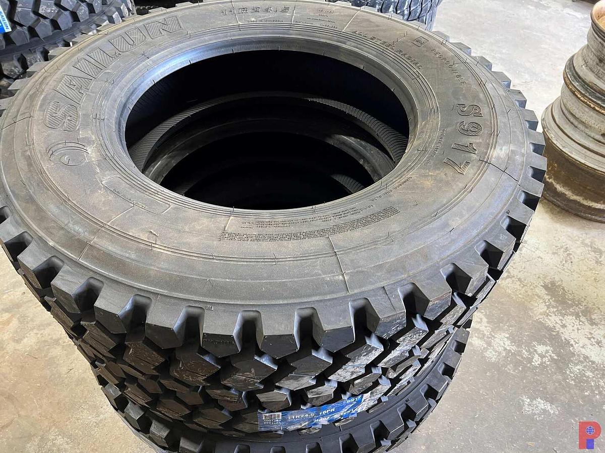 Used 4 - UNUSED SAILUN 11R24.5 TIRES