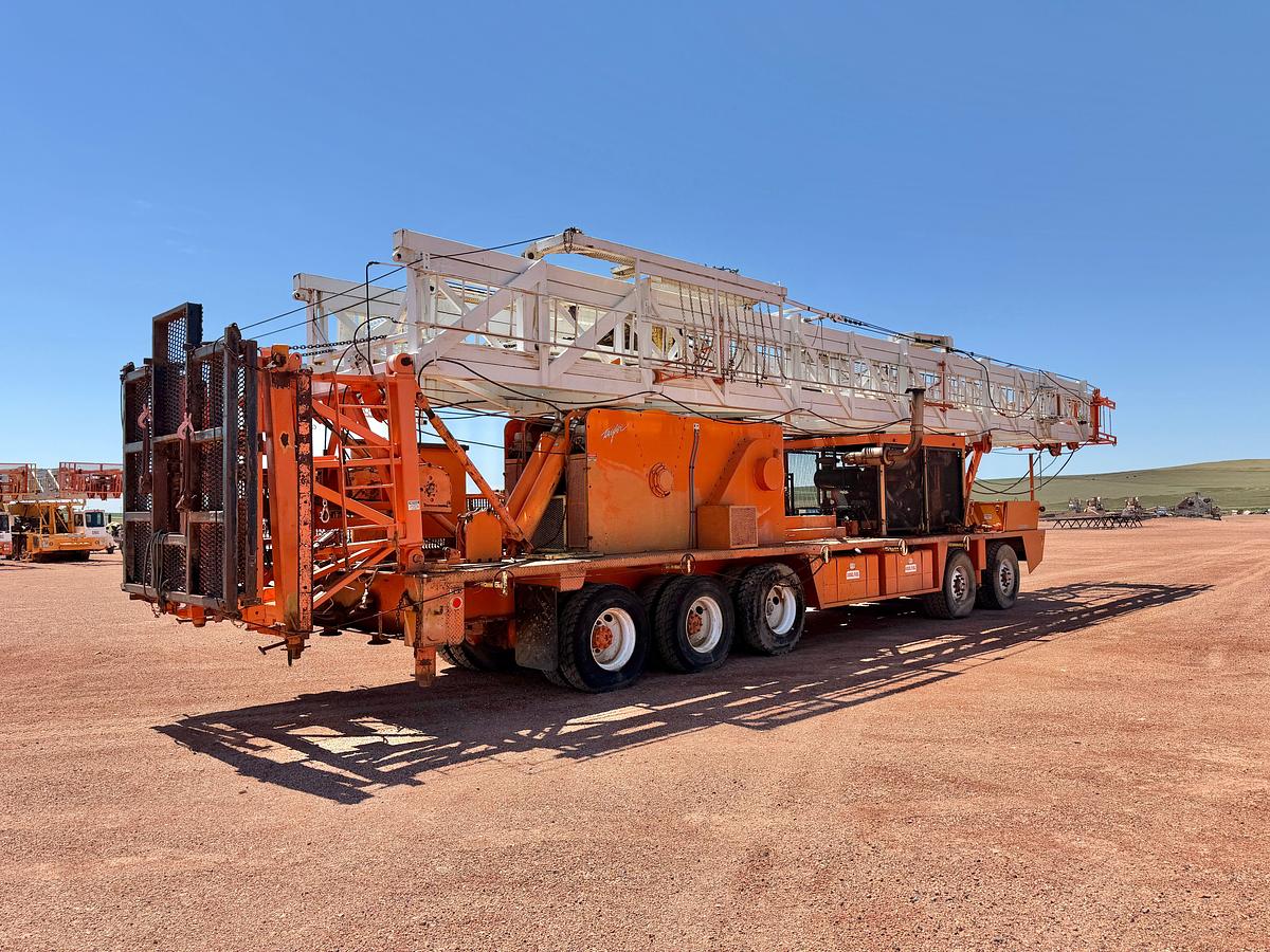 Used 2006 TAYLOR C500 DD 104'-250K 5-AXLE WELL SERVICE WORKOVER RIG