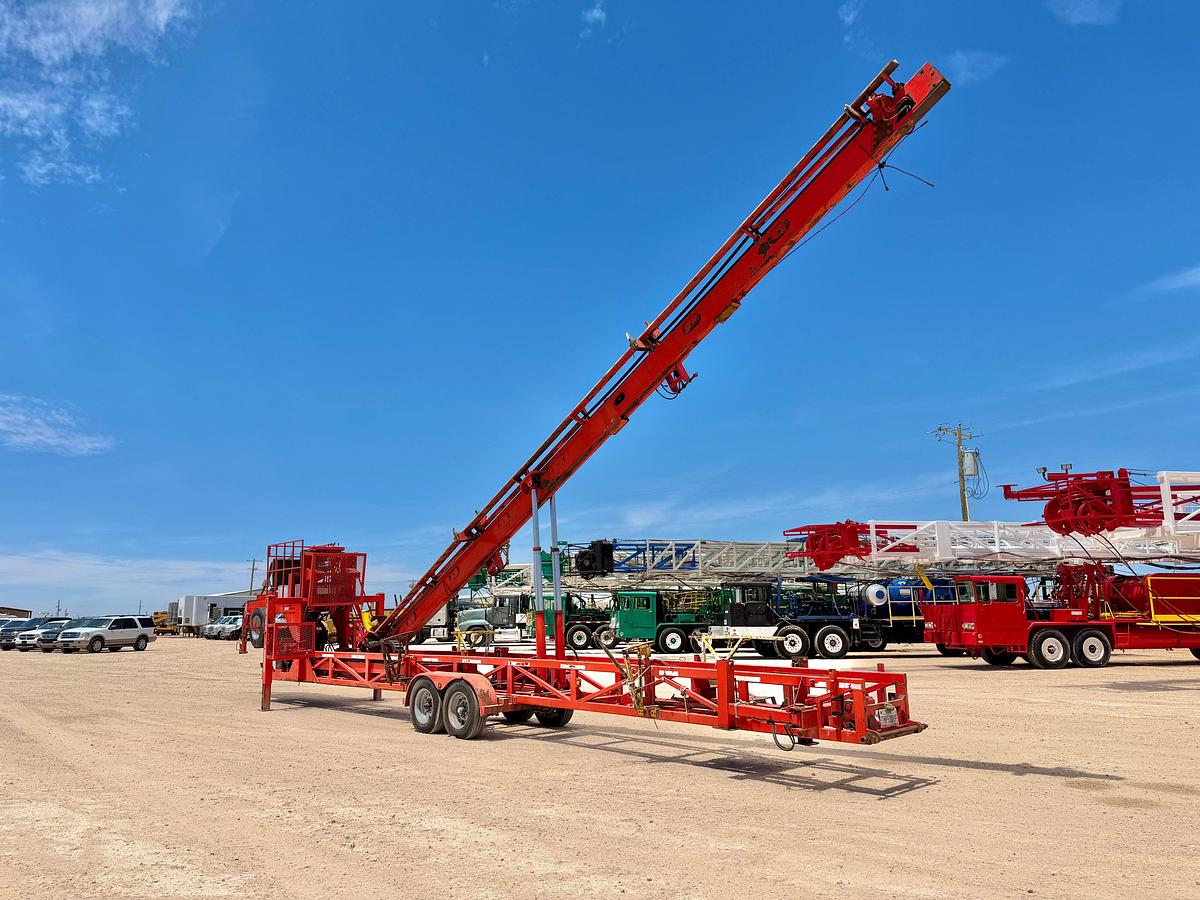 Used 40’ T/A GOOSENECK PIPE HANDLER TRAILER
